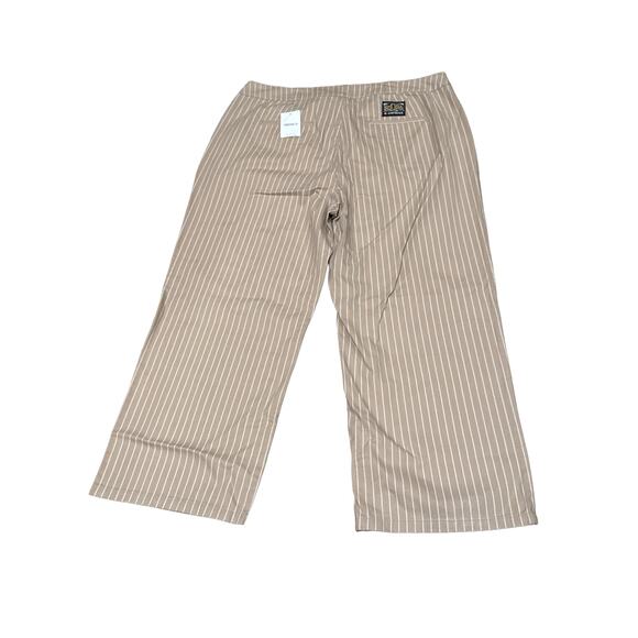 NWT Forever 21 Airwalk collab Plus 3X Pinstripe tan pants 44x30 Retro 90s skater - Picture 7 of 7